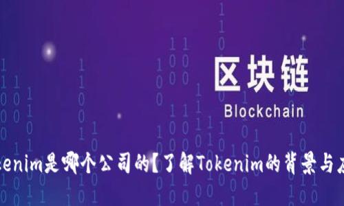 Tokenim是哪个公司的？了解Tokenim的背景与应用