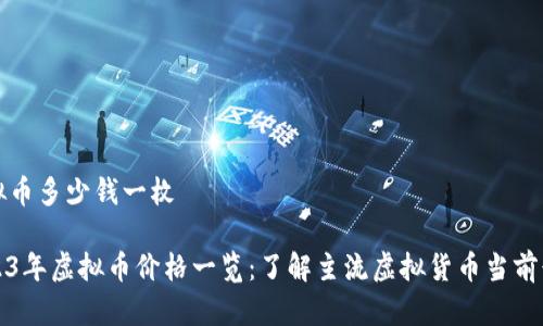 虚拟币多少钱一枚

2023年虚拟币价格一览：了解主流虚拟货币当前行情